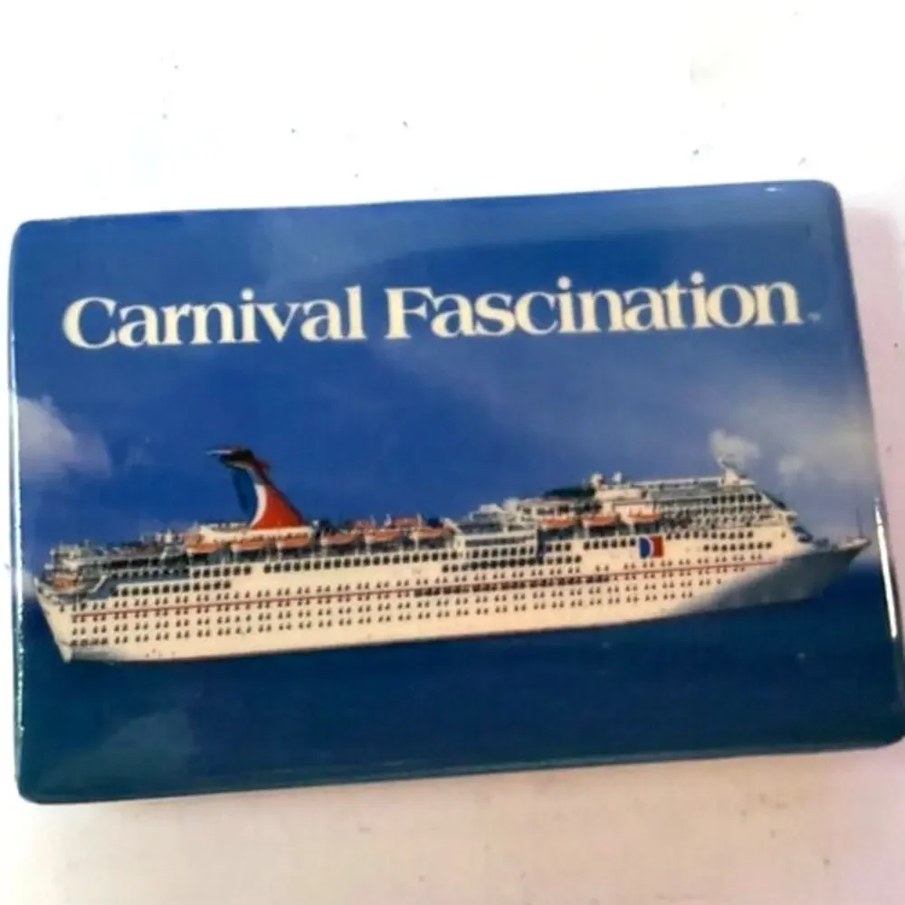 Carnival Fascination Cruise Ship Photo Magnet Fantasy‑Class Liner 3